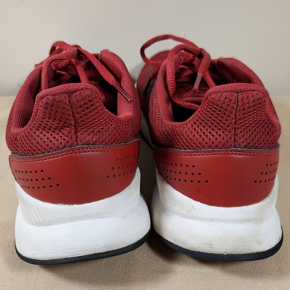 MENS ADIDAS RUNFALCON MAROON BRICK RED SIZE 9 #EE8154 - Picture 5 of 7